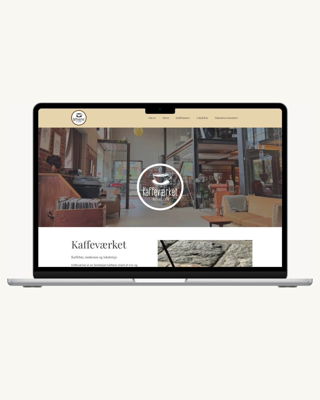 Kaffeværket Hjemmeside